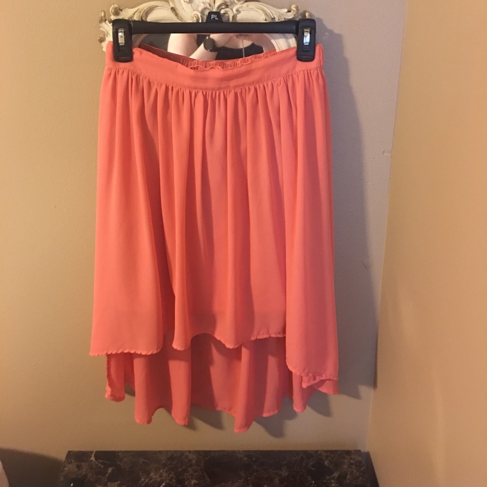 High low skirt